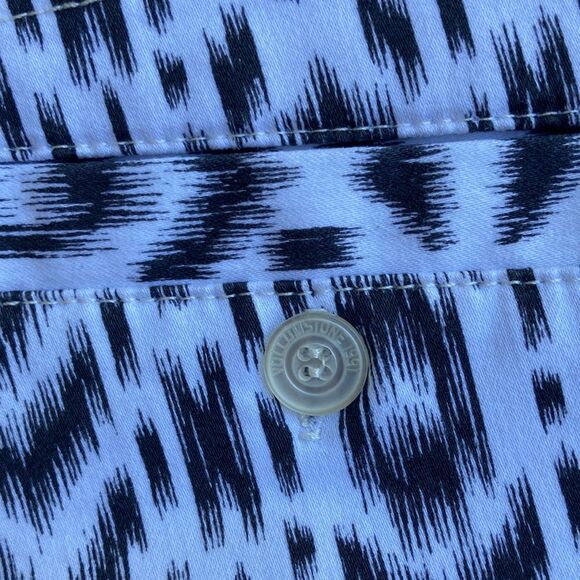 Volcom Black/White Geometric Chino Board Shorts Juniors Size 13 - Picture 7 of 11